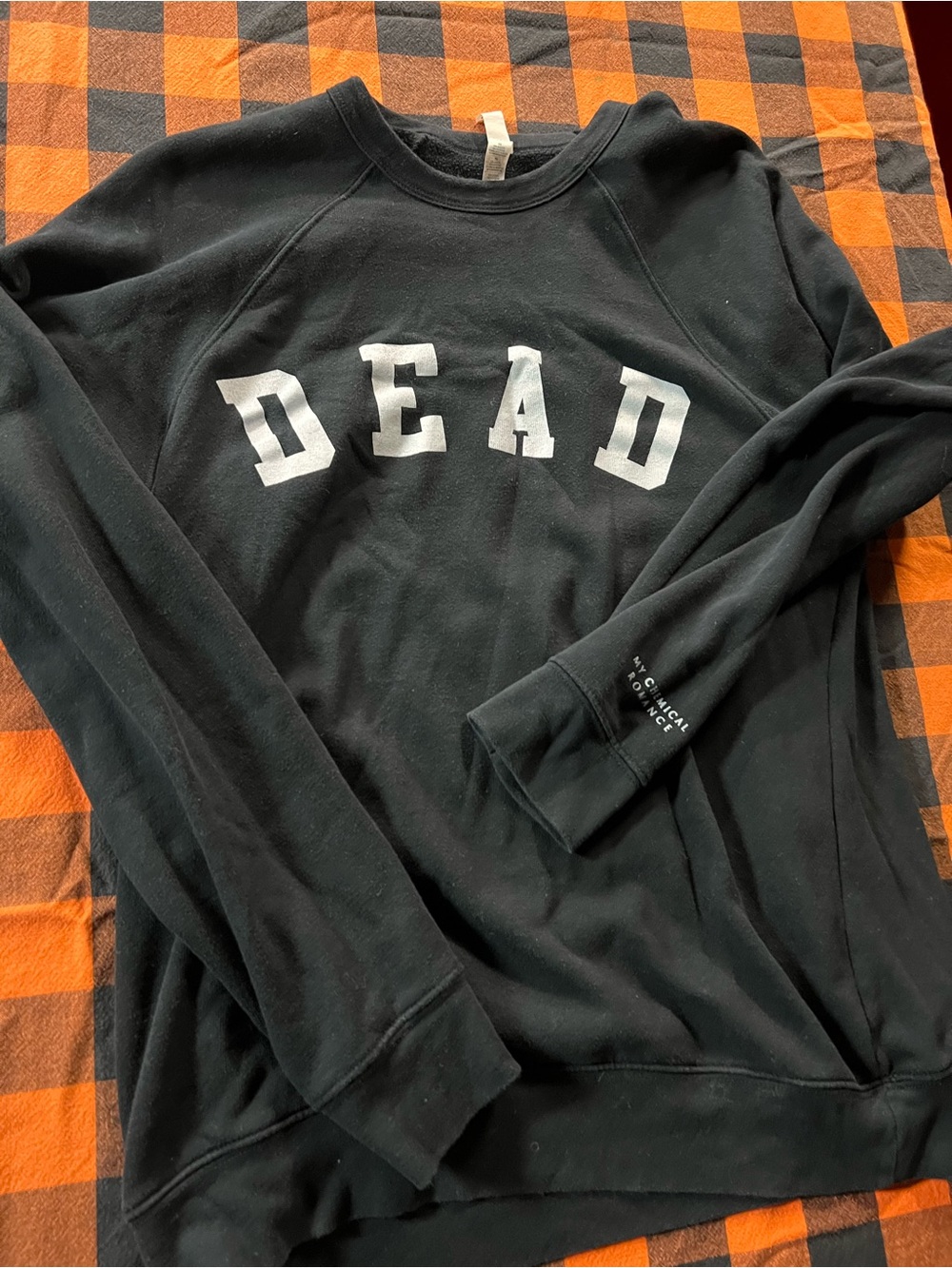 Black my chemical romance crewneck 'DEAD'